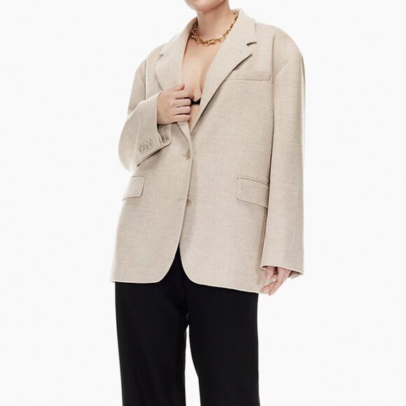 Aritzia Babatón Vogue Oversized Wool Blazer - Picture 1 of 15